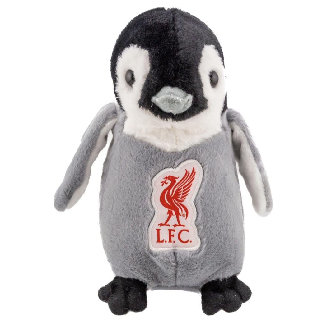 Peluche de pinguino oficial de Liverpool Etsy Espana