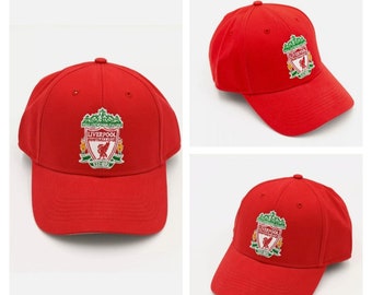 Liverpool Official Red Crested Baseball Cap - Adult