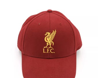 Liverpool Razor Red with Gold Liverbird Baseball Cap - Brand 47