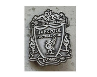 Liverpool Official Silver Crest Pin Badge