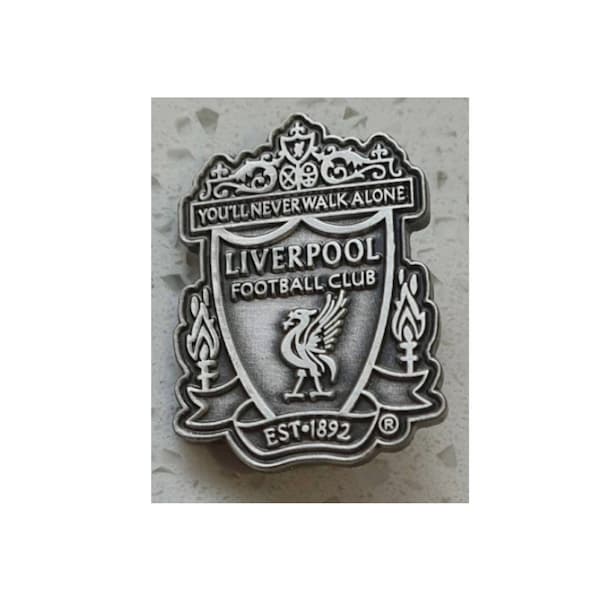 Liverpool Official Silver Crest Pin Badge