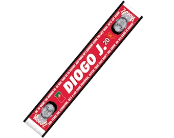 Liverpool Diogo Jota Scarf - Oh He Wears the Number 20