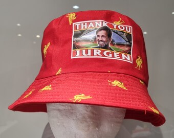 Liverpool Jurgen Klopp Red Multi Liverbird Sun/ Bucket Hat