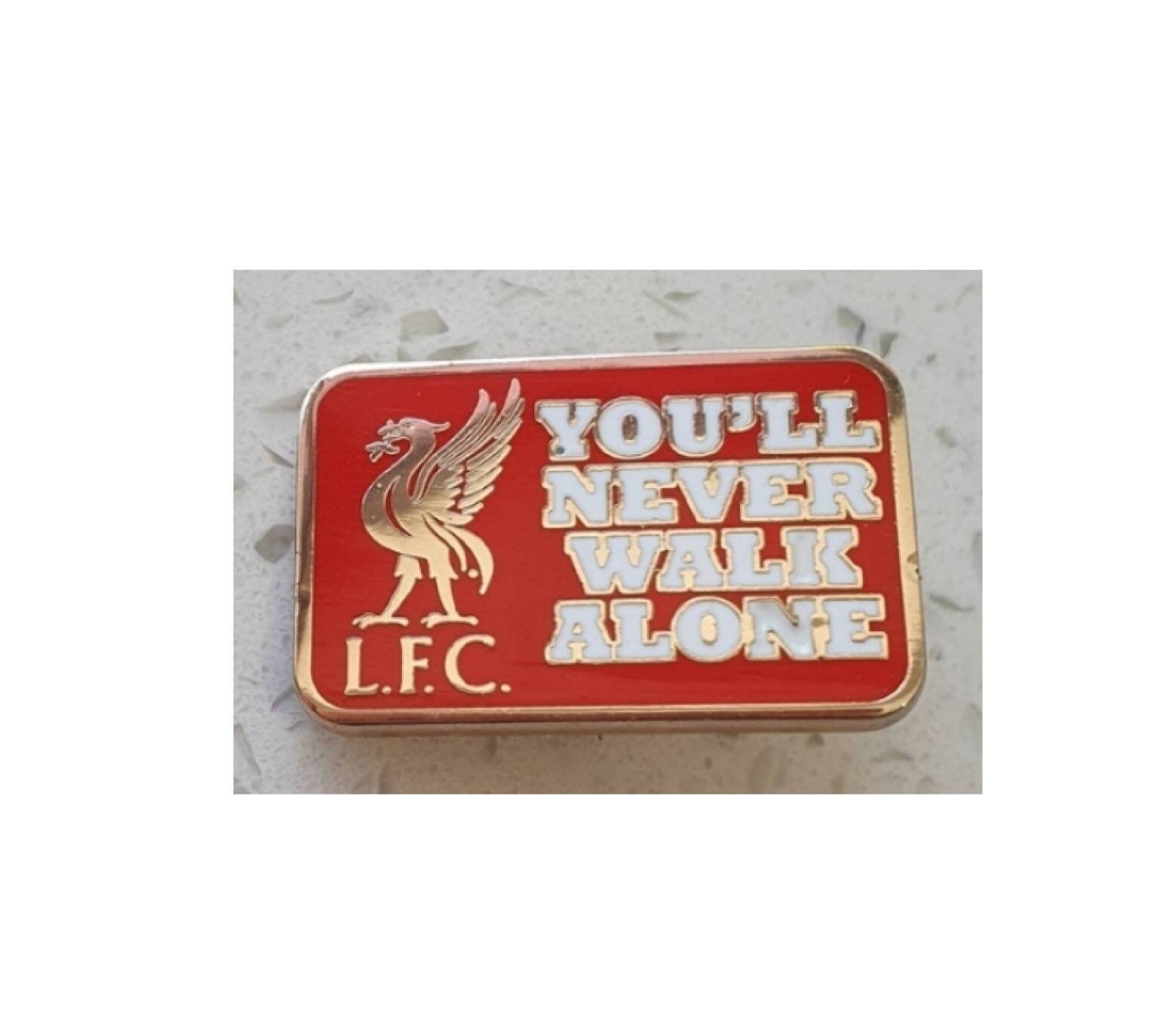 リバプール ピンバッジ - You'll Never Walk Alone - Etsy 日本