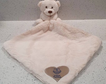 Everton Little Toffee Comforter Bear