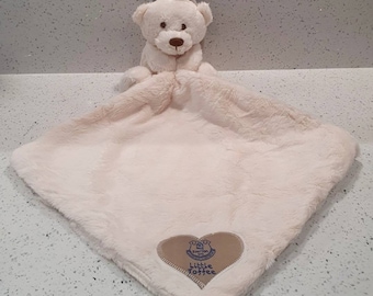 Liverpool FC Official Infant Comfort Bunny Blanket – White, LFC Gift