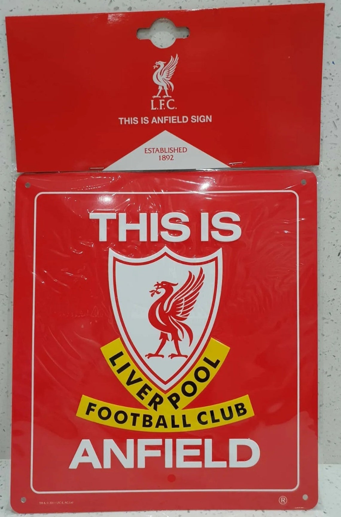 Liverpool This is Anfield Road Sign - Great Gift Idea - Etsy