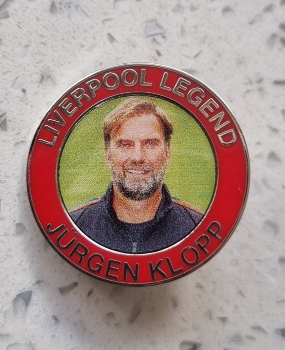 Porte-clés Rare Jürgen Klopp – Kaiser Of The Kop – Insigne Liverpool FC