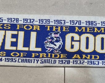 Everton Scarf - Farewell to Goodison - 1892/ 2025 - Woolen - New Design