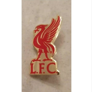 Lila und roter Liverbird Pin Anstecker