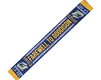 Everton Scarf - Farewell to Goodison - 1892/ 2025 - Woven