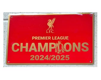 Liverpool Champions Sign
