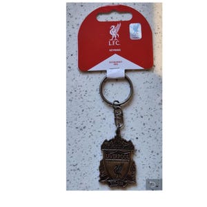 Liverpool Silver Crest Keyring