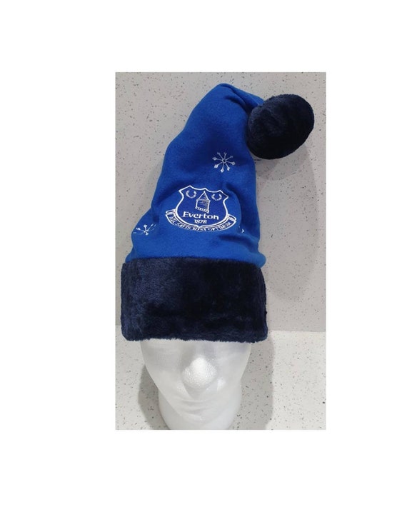 Everton Official Santa Hat Royal \u0026 Navy 