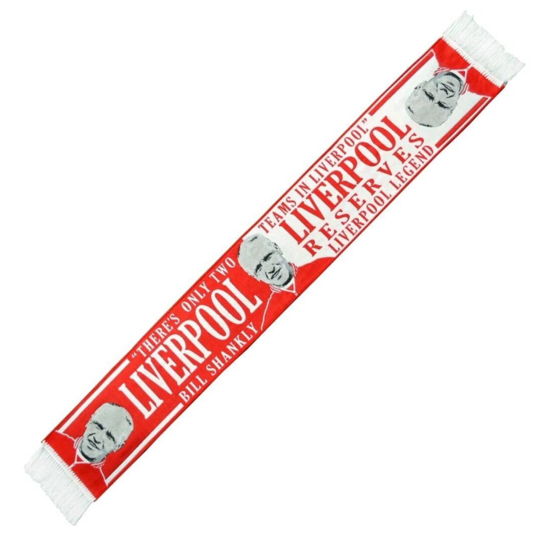 T-shirt Homme Liverpool Bill Shankly - Légende Du Football, Rouge, Manches Courtes, Neuf Avec étiquettes