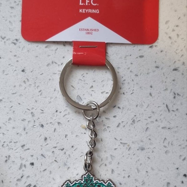 Liverpool Official Coloured Club Crest Keyring
