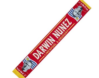 Liverpool Darwin Nunez Player Scarf