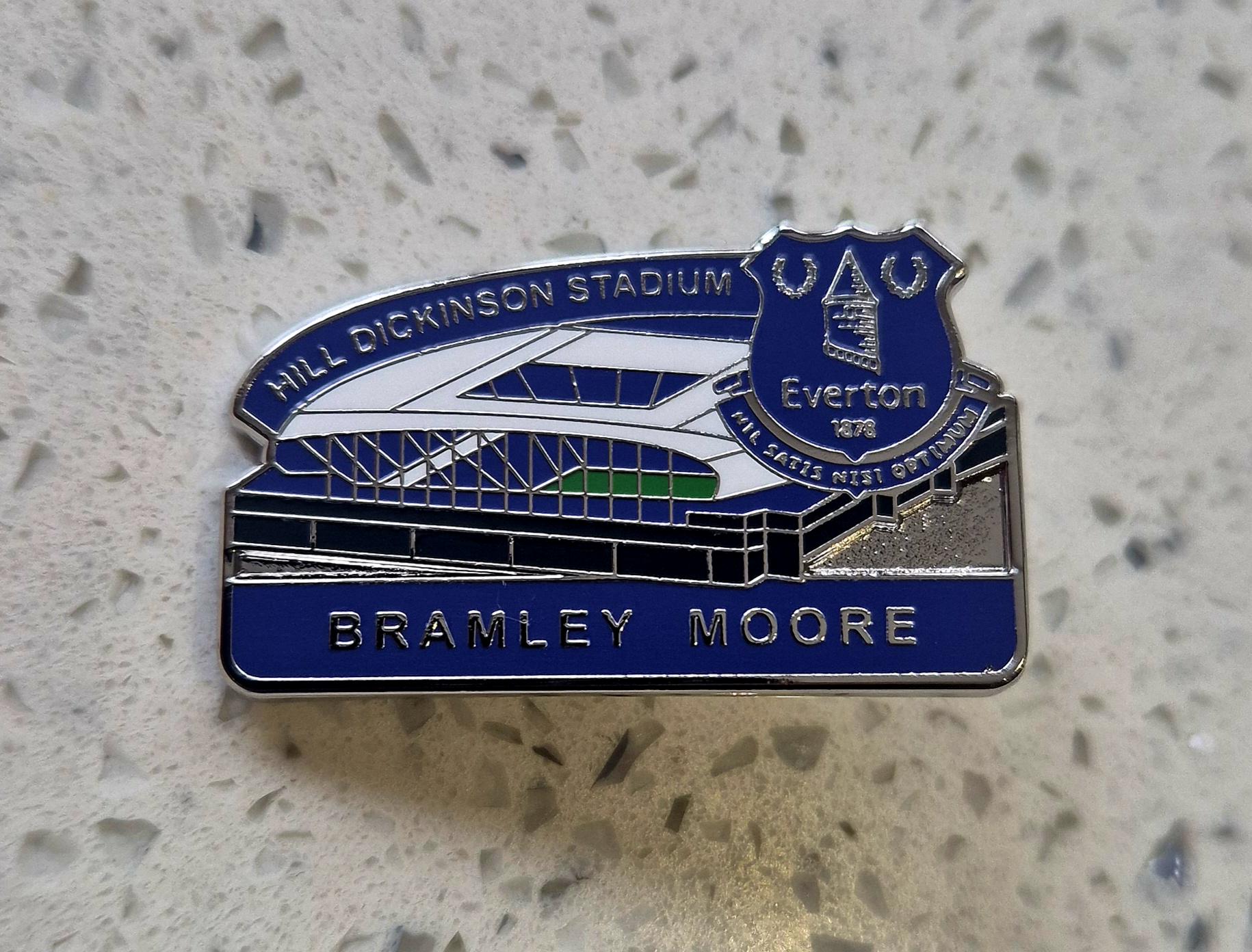 Everton Worlds Greatest Supporter Pin Badge circa 70s 80s Football