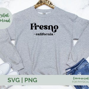 Fresno SVG, Fresno California, California svg, vacation svg, california png, Fresno png, svg for commercial use, cricut cut file, svg, png