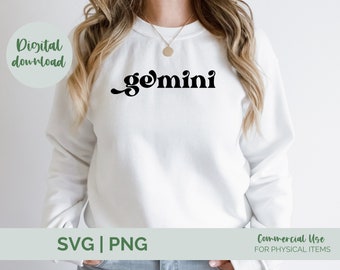 双子座 SVG PNG | 星座 svg| 占星術 svg| 風の星座 svg| 星占い svg| 星座 svg| レトロ svg png| ボヘミアン svg| 彼女への贈り物 svg