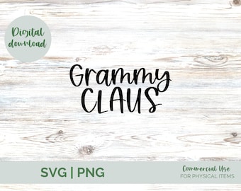 Grammy Claus SVG, Grammy Claus, Grammy svg, Santa Claus SVG, Grandma svg, Christmas, Merry Christmas, Christmas SVG, Merry Christmas Svg
