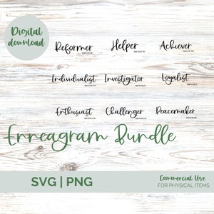 Enneagram SVG Enneagram Bundle Enneagram sublimation Enneagram gift Christian svg SVG Bundle Personality svg Digital file Commercial use