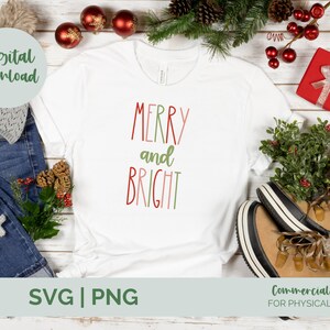 Merry and Bright SVG, May your days be merry and bright svg, Merry and Bright coffee SVG, Christmas Svg Cut File, Merry and bright PNG