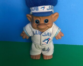 Blue Jays World Series 1992 Forest Troll Doll! Pre-Owned in GOOD Condition! Major League Baseball Champions!