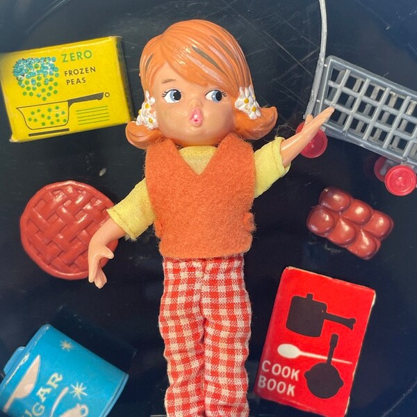Dolly Darlings Hasbro 1967 – Slumber Party – Rare Et MINT In Box