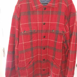 Ralph Lauren wool check Jacket 90’s OLD Ralph Lauren wool check Jacket 90's OLD メンズ