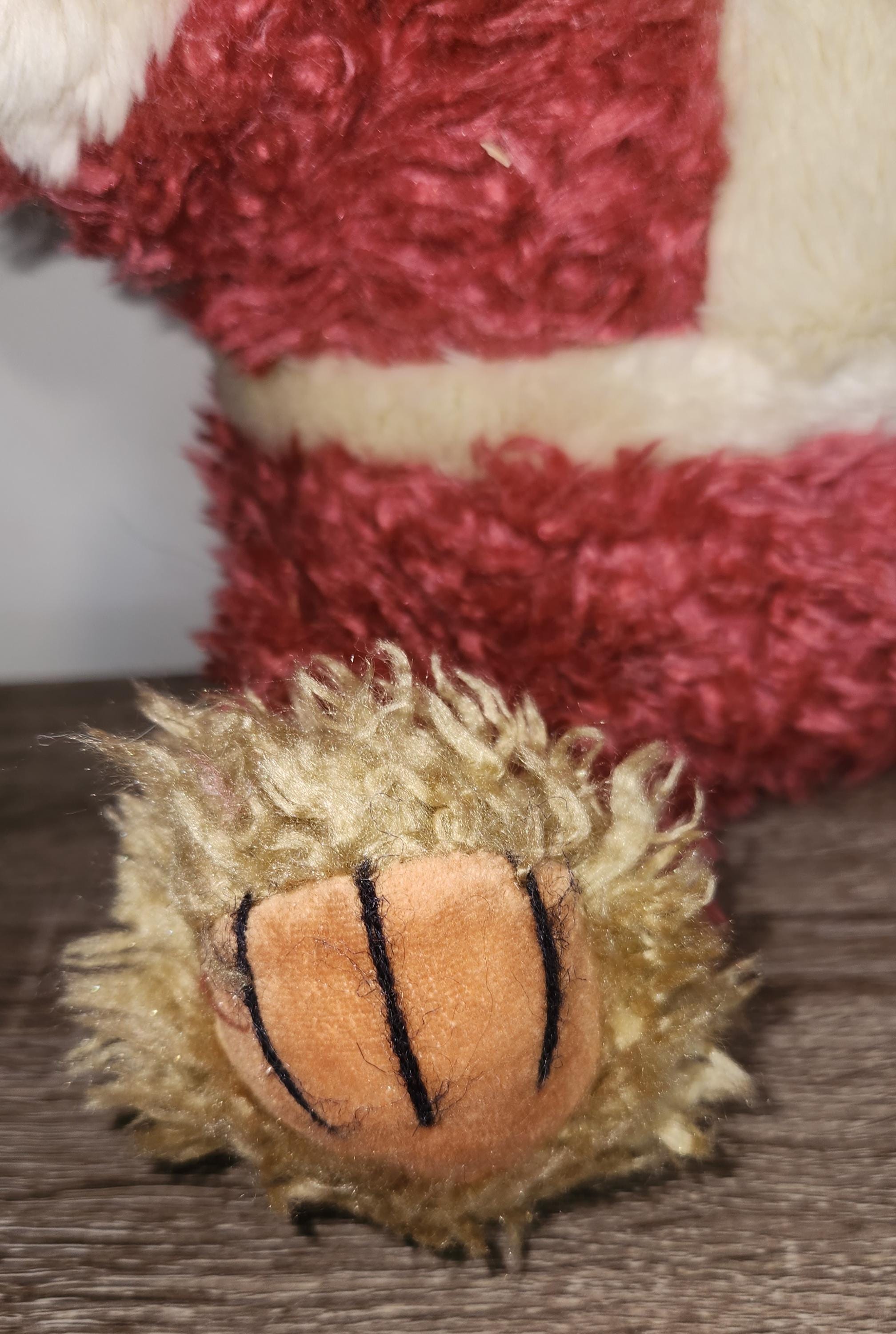 Rustic Plush Midwestern Home Products Shaggy Rustic Teddy Bear Plush Santa Suit ...