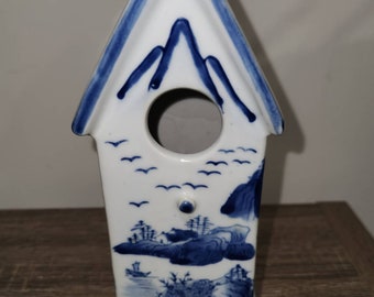 Ceramic Asian Themed Birdhouse