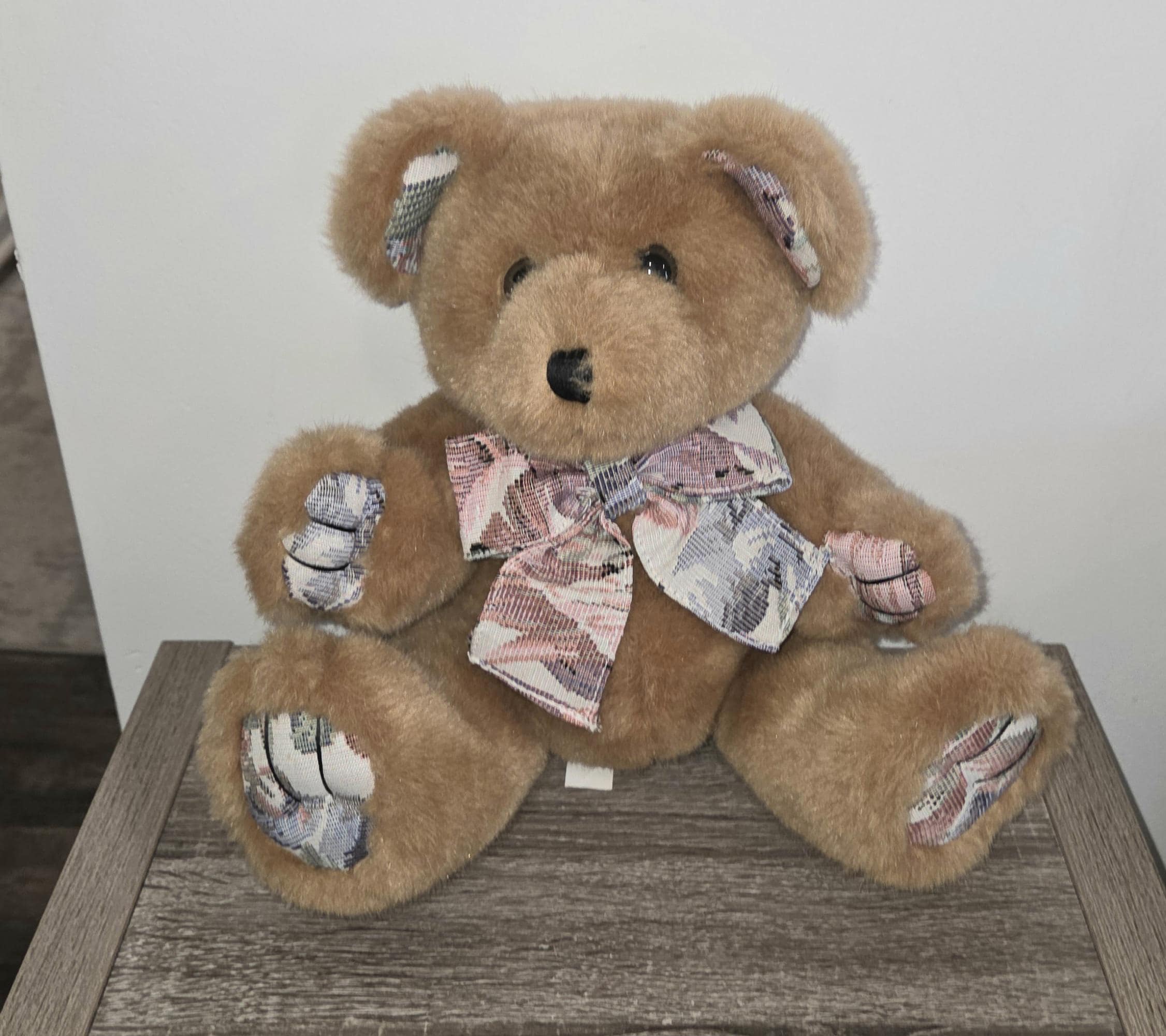 【刺繍入り】ハンドメイドテディベアー　joy bear's den ポーランド ぬいぐるみ・人形・置物 【刺繍入り】ハンドメイドテディベアー joy