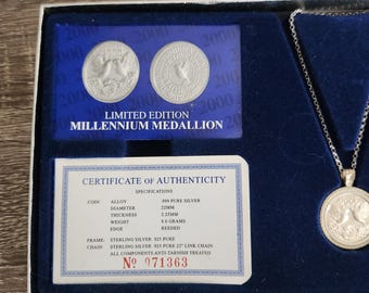 Limited Edition Millennium Medallion 2000. - Etsy