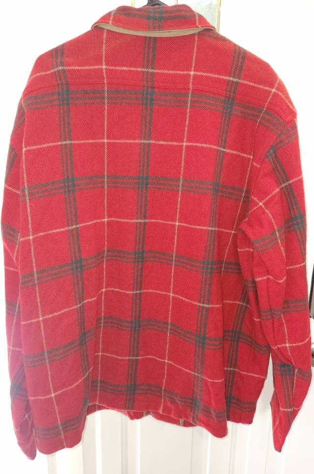 Polo Ralph Lauren Jacket Bomber Buffalo USA Wool Plaid RARE