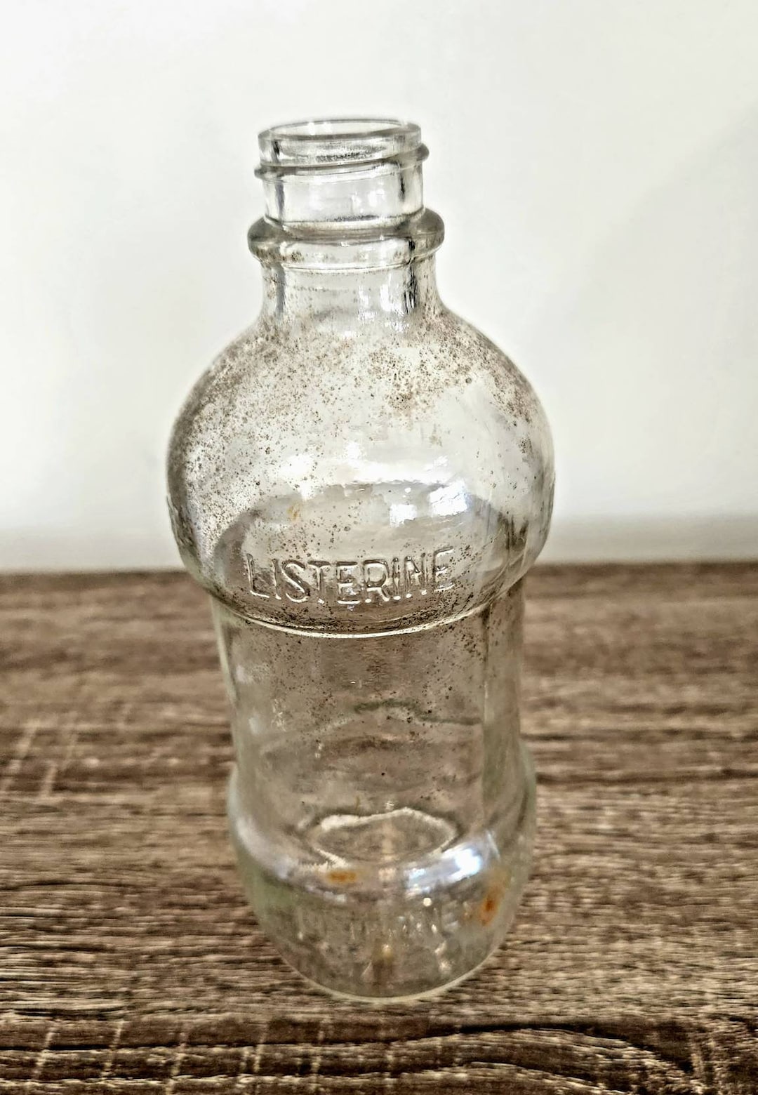 Listerine Glass Bottle Vintage Etsy