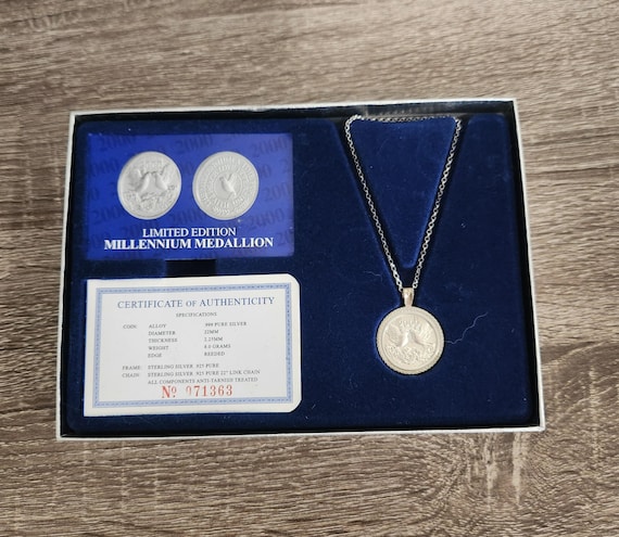 Limited Edition Millennium Medallion 2000. - Etsy