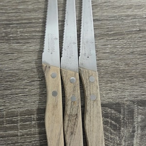 Vintage Japanese Steak Knives - Etsy