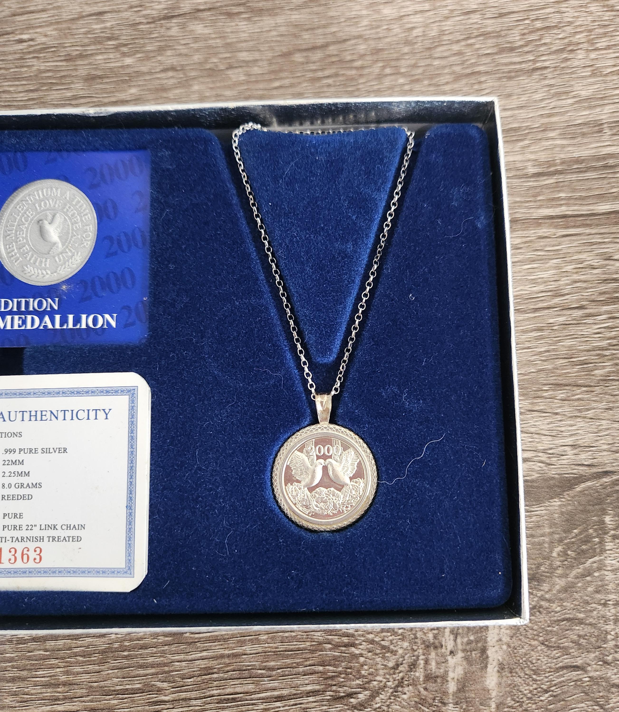 Limited Edition Millennium Medallion 2000. - Etsy