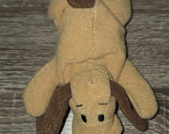 McDonalds Ty Teenie Beanie Bones The Hound Dog 1993 Plush Stuffed Animal 6"