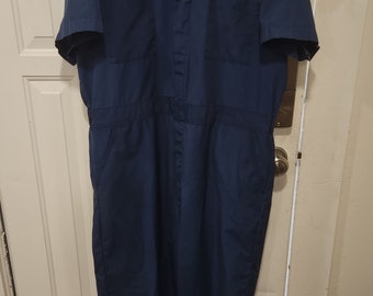 Vintage 1980's Dickies Blue Overalls/Coveralls