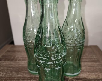 1960 Vintage Coca Cola COKE 6 Oz Bottle Hobbleskirt SEE