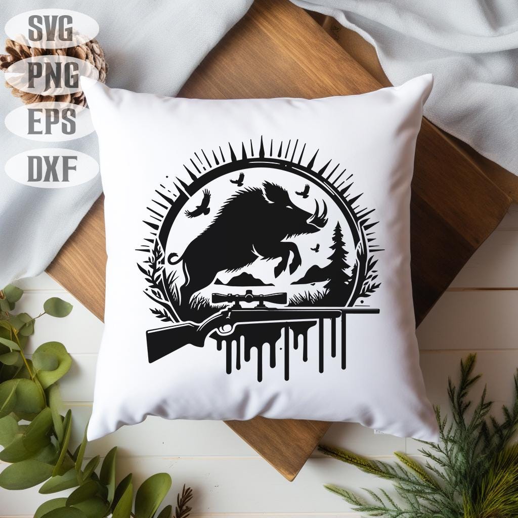 60+ Wild Boar Hunting Graphics SVG Bundle, Boar Hunting Cut Files for ...