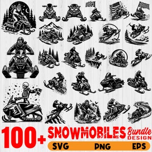 Snowmobile svg- Winter sports svg - 104+ Snowmobile Vector Bundle designs - digital download