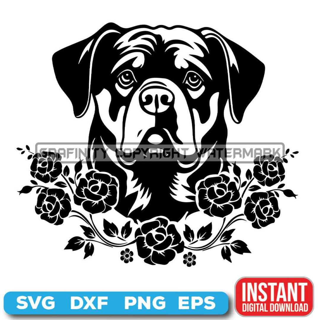 Free Rottweiler Svg Files Rottweiler SVG Dog SVG Files for Cricut Rottweiler Mixed - Etsy Australia