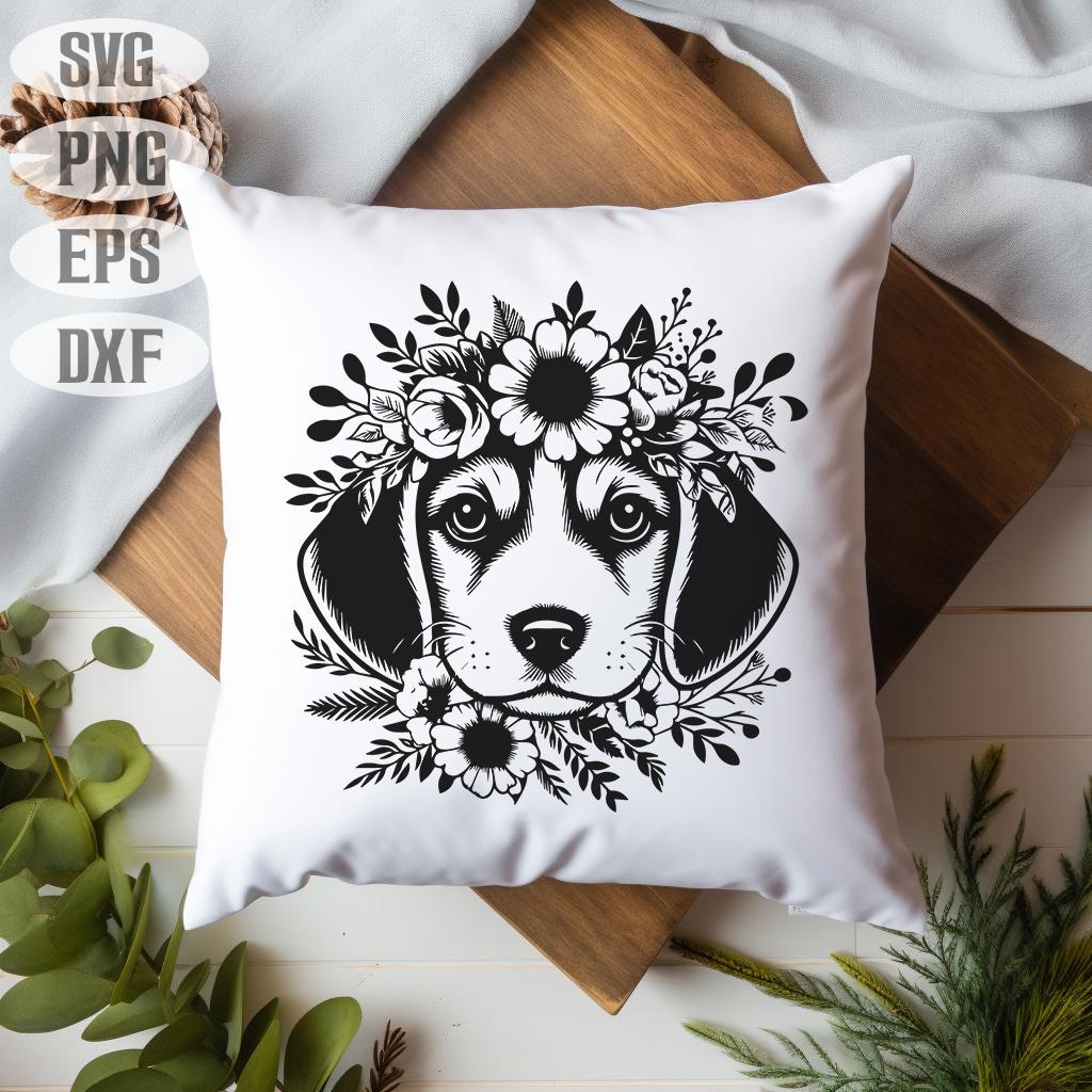 3dRose Gartenflagge 'Cute Beagle' | 30,5 X 45,7 Cm, Polyester, Einseitig Bedruckt – Süße Hunde-Deko Für Draußen