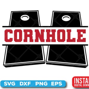 Cornhole svg - Cornhole png  - Cool Cornhole graphics design - Digital download