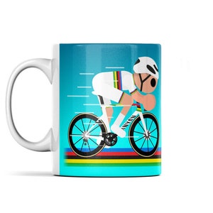 Caneca de camisa arco-íris Mathieu van der Poel