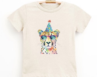 Party Animal Birthday Shirt, Cheetah Birthday Shirt, Zoo Birthday, Safari Animals Birthday Party, Wild 1st Birthday Shirt, Party Animal Kids