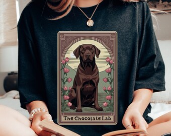 Chocolate Labrador Retriver Shirt, Labrador Shirt, Labrador Retriever, Labrador Dog Mom, Chocolate Lab Gifts, Labrador Retriever Shirt